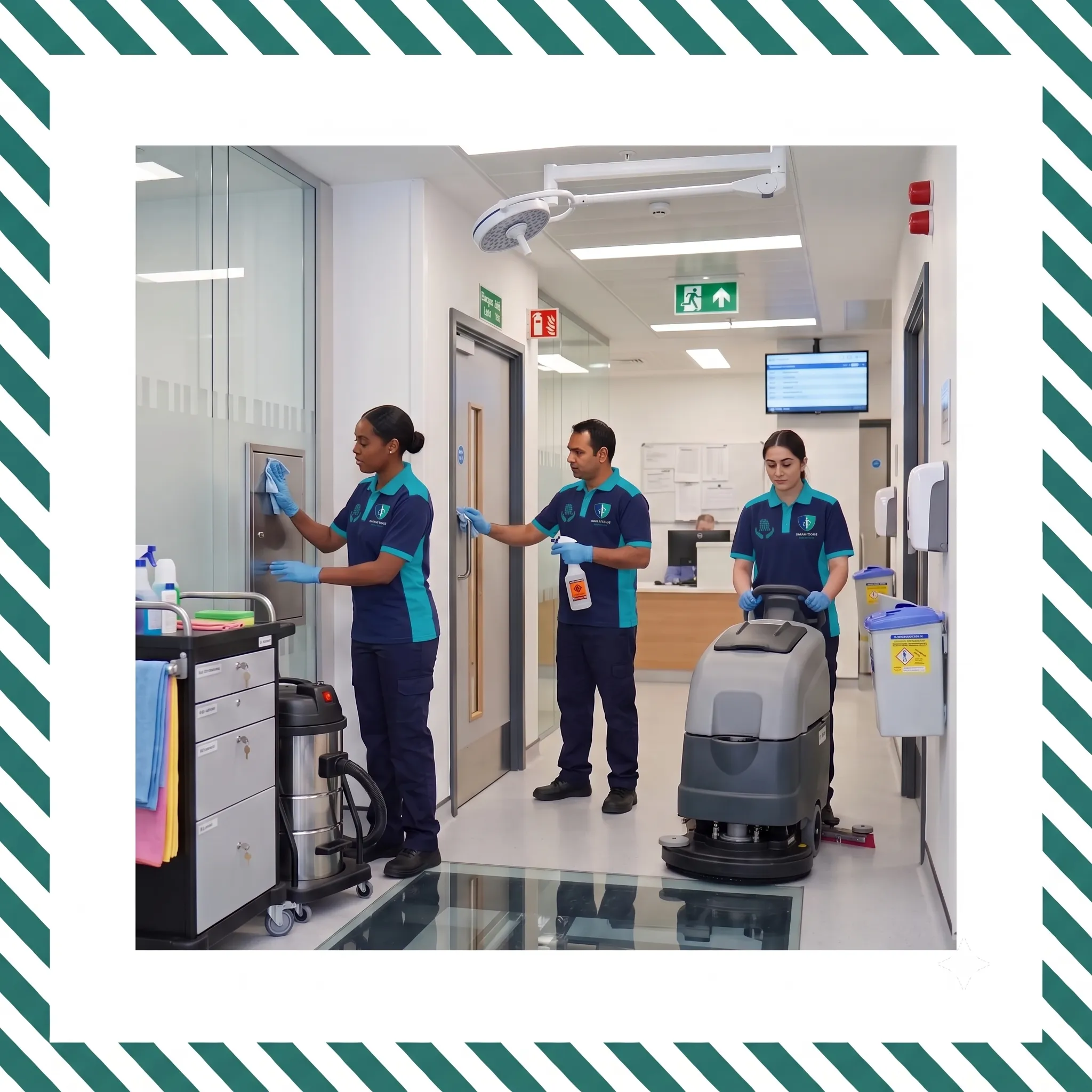 SmartCare FM team in action